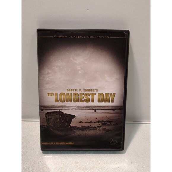 The Longest Day Vintage 1990 DVD Cinema Classics Collection Entertainment - Picture 12 of 12